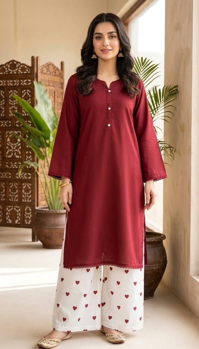 Stuff: Cotton Lawn
Standard Size
2pcs